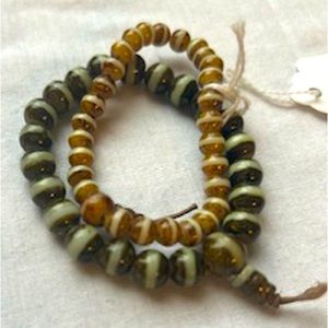 Two cute stone bracelets.